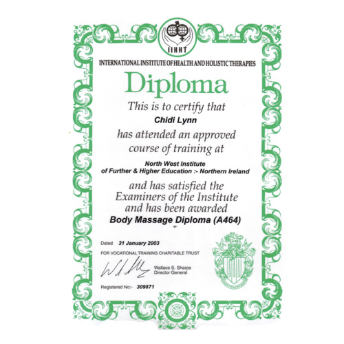 Body Massage Diploma